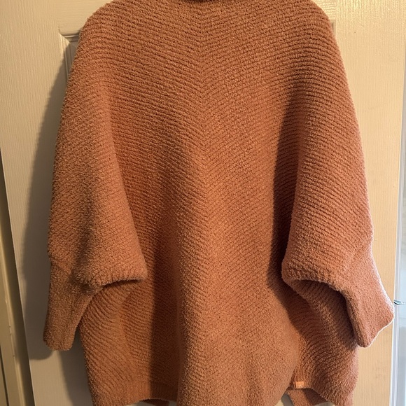 Cozychic Chevron Ribbed Cardigan s/m rose - Picture 3 of 5